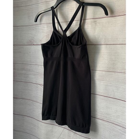 Black Stretchy Fitted Tank Top Shapewear - Picture 14 of 14